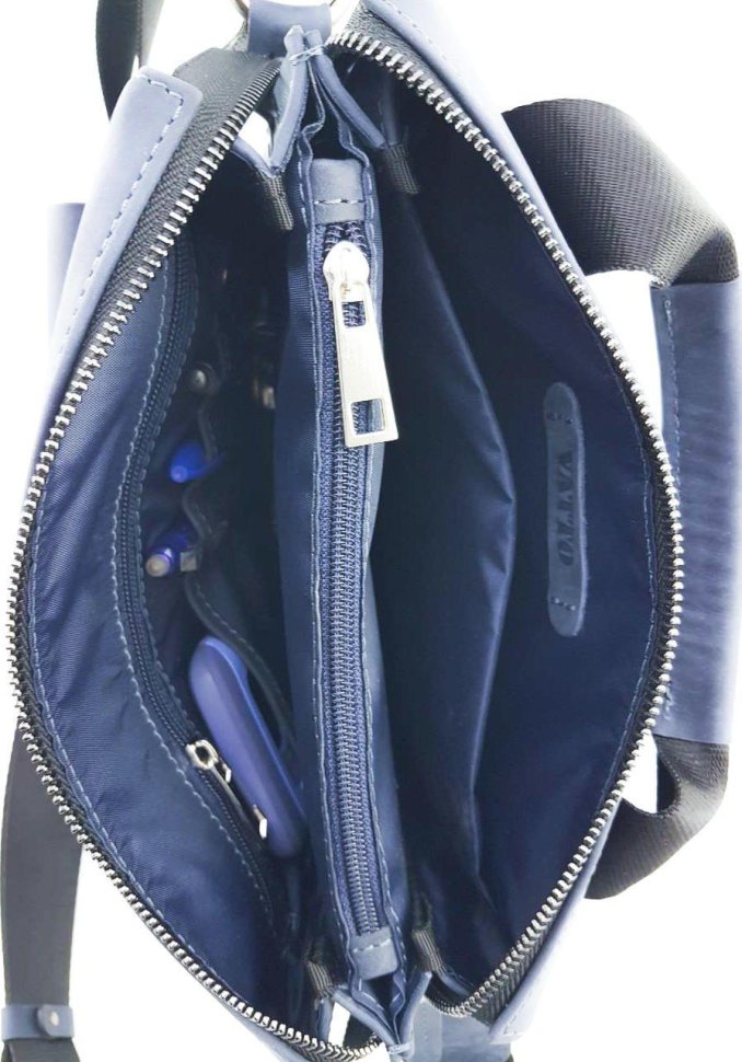 Стильная наплечная сумка из винтажной кожи с ручкой VATTO (11825)