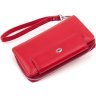 Красный женский кошелек среднего размера из натуральной кожи ST Leather 1767383 - 3