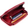 Червоний жіночий гаманець середнього розміру з натуральної шкіри ST Leather 1767383 - 6