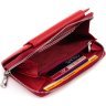 Красный женский кошелек среднего размера из натуральной кожи ST Leather 1767383 - 7