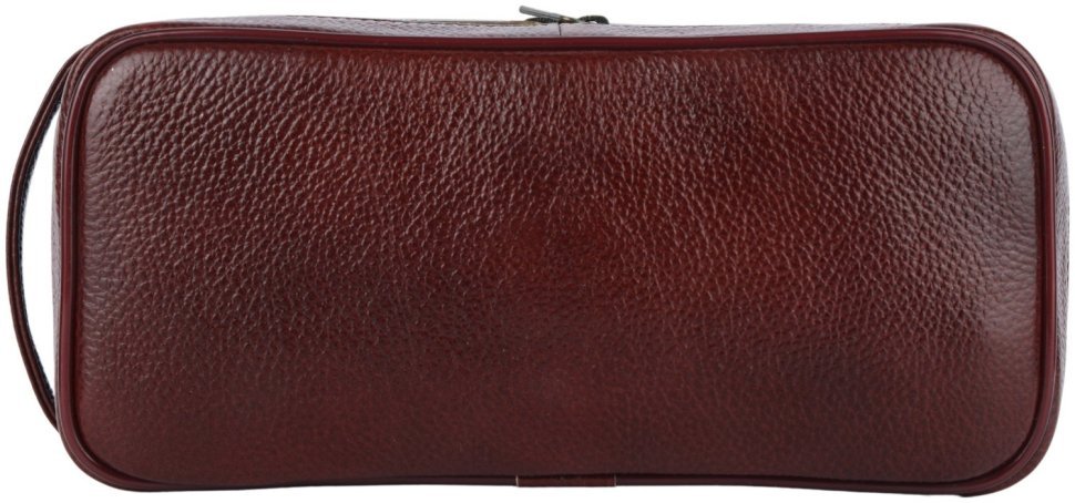 Кожаный несессер коричневого цвета с кистевым ремнем Hammonds Flycatcher TC4003 Brown 107983 modnotak фото №11