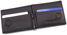 Кожаный зажим для денег на магните ST Leather (16675)