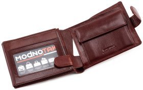 Чоловік горизонтальний гаманець з гладкої шкіри BOSTON (16712)