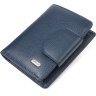 Синій невеликий жіночий гаманець із натуральної шкіри флотар CANPELLINI (2421675) - 1