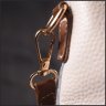 Вертикальная женская сумка на плечо из натуральной кожи молочного цвета Vintage 2422347 - 9