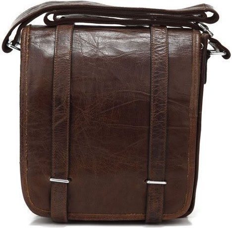 Шкіряна чоловіча сумка під планшет в стилі вінтаж VINTAGE STYLE (14093)