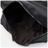 Великий жіночий рюкзак-сумка з екошкіри чорного кольору на блискавці Monsen 71784 - 5