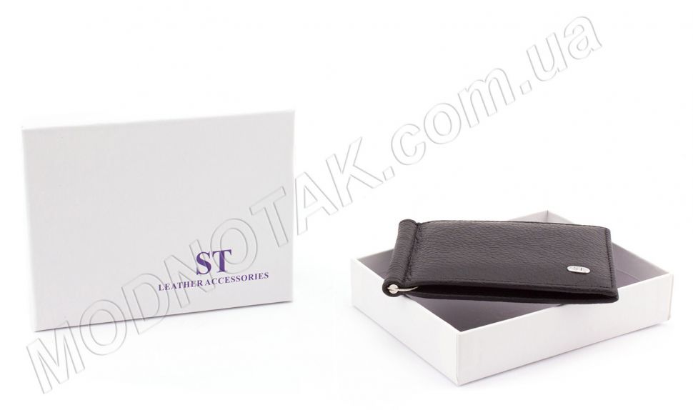 Кожаный бумажник для банкнот и кредитных карточек - ST Leather (18084)