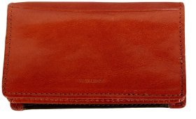 Шкіряна візитниця Prestige без застібки Vip Collection 102584 (колір коньяк)