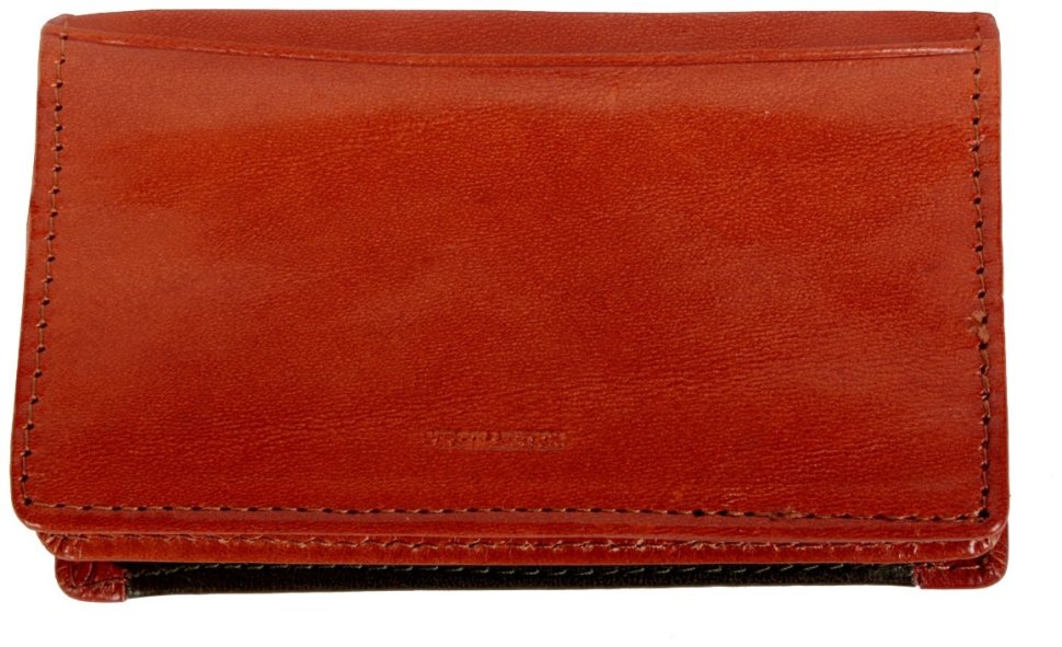 Шкіряна візитниця Prestige без застібки Vip Collection 102584 (колір коньяк) modnotak фото №2