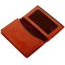 Шкіряна візитниця Prestige без застібки Vip Collection 102584 (колір коньяк) modnotak фото - 3