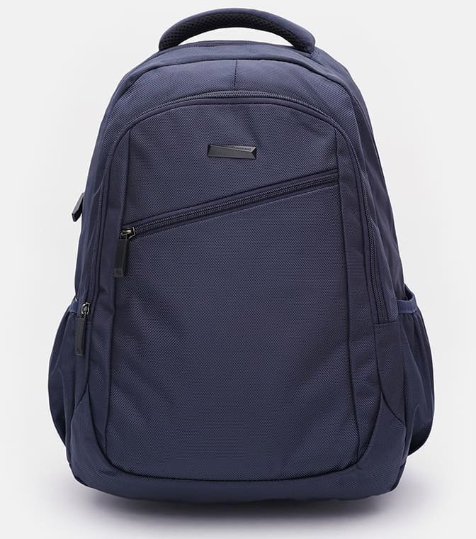Синий мужской городской рюкзак из текстиля Aoking (22130)