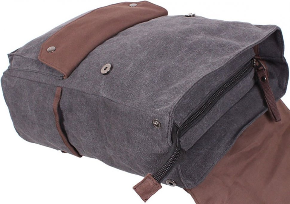 Універсальний рюкзак чорного кольору з текстилю Bags Collection (11021)