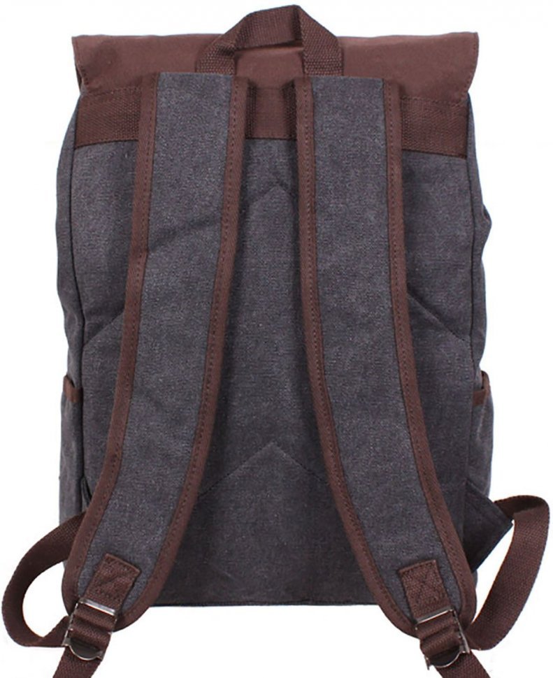 Універсальний рюкзак чорного кольору з текстилю Bags Collection (11021)
