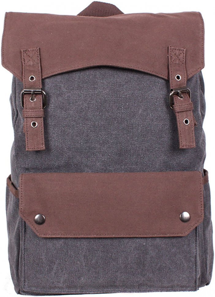 Универсальный рюкзак черного цвета из текстиля Bags Collection (11021)