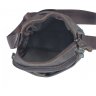 Маленькая коричневая мужская сумка-планшет через плечо Tiding Bag (15763) - 4