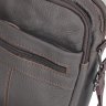 Маленькая коричневая мужская сумка-планшет через плечо Tiding Bag (15763) - 5
