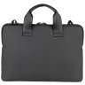Городская сумка чехол для ноутбука черного цвета с плечевым ремнем Tucano Gommo Super Slim 103584 modnotak фото - 3