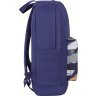 Універсальний рюкзак синього кольору з текстилю з принтом Bagland (53984) - 2