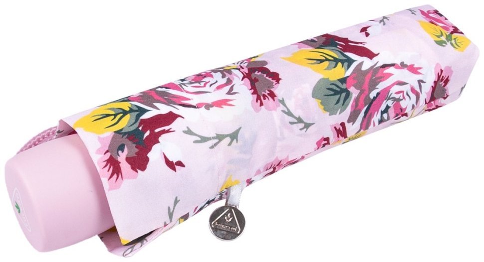 Зонт женский Fulton L354-041161 Minilite-2 Pink Floral (Розовый с принтом цветов, механика) 94284 modnotak фото №6