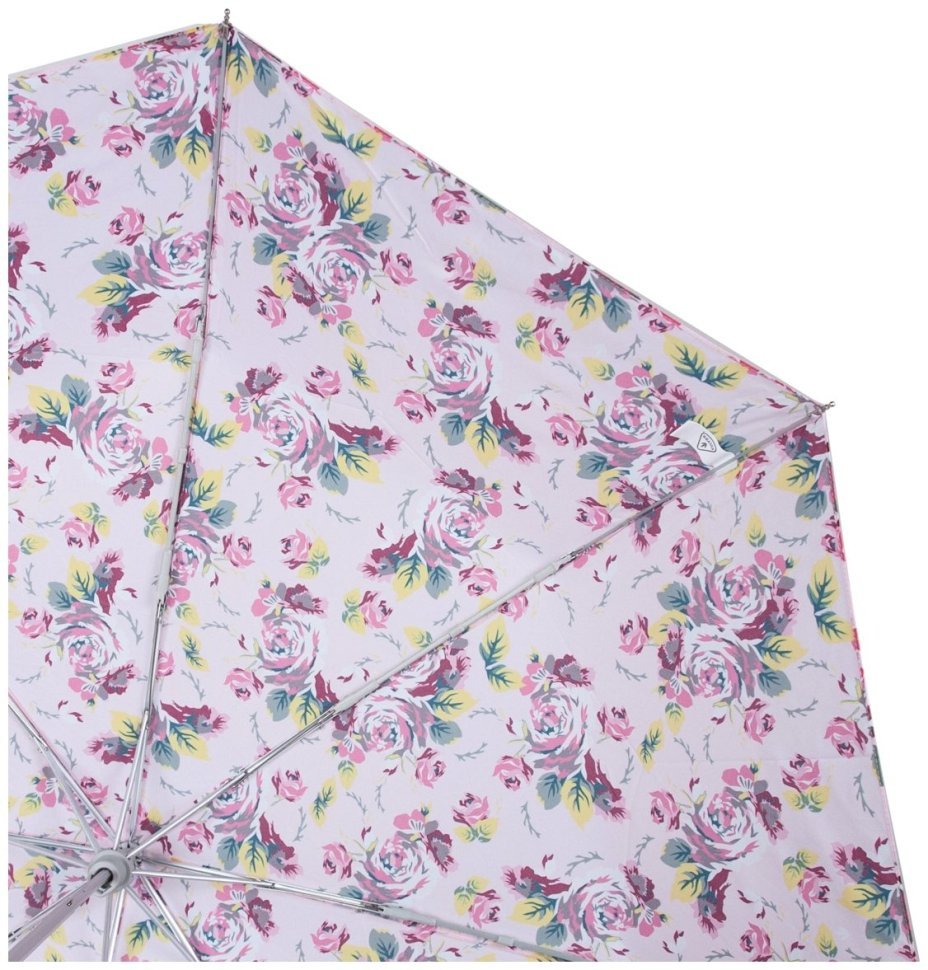 Зонт женский Fulton L354-041161 Minilite-2 Pink Floral (Розовый с принтом цветов, механика) 94284 modnotak фото №8
