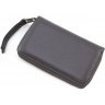Темно-сірий гаманець вертикального типу з фактурної шкіри Tony Bellucci (10801) - 4