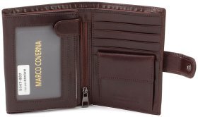 Портмоне шкіряне з кишенями для документів Marco Coverna (18399)