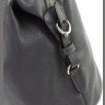 Просторная женская сумка из натуральной кожи серого цвета с ручками KARYA (21032) - 10