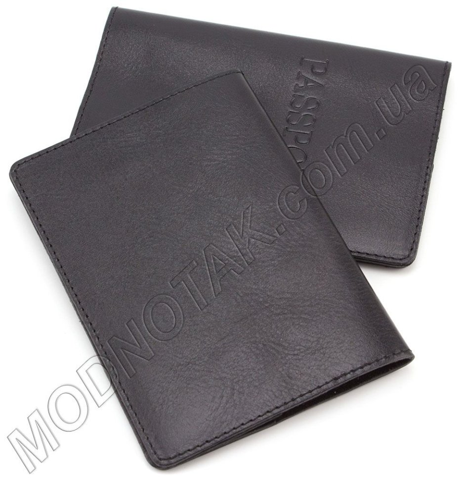 Классическая кожаная обложка для паспорта ST Leather (17750)