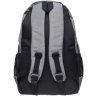 Повсякденний чоловічий рюкзак із поліестеру в чорно-сірому кольорі Jumahe 66084 - 2