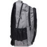 Повсякденний чоловічий рюкзак із поліестеру в чорно-сірому кольорі Jumahe 66084 - 3