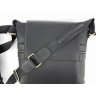 Удобная мужская сумка черного цвета через плечо VATTO (11726) - 6