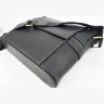 Удобная мужская сумка черного цвета через плечо VATTO (11726) - 7