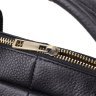 Деловой мужской портфель из фактурной кожи для ноутбука до 15" Vintage 98184 черного цвета modnotak фото - 5