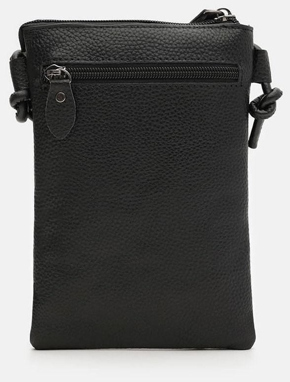 Вертикальная кожаная женская сумка через плечо с фактурой под рептилию Borsa Leather 108884 фото №3 Вертикальная кожаная женская сумка через плечо с фактурой под рептилию Borsa Leather 108884 modnotak фото №3