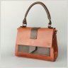 Коньячно-коричнева жіноча сумка з вінтажної шкіри із клапаном BlankNote Ester 78984 - 5