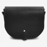 Черная женская сумка из натуральной кожи с одной лямкой BlankNote Ruby L 79084 - 2