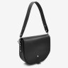 Чорна жіноча сумка з натуральної шкіри з однією лямкою BlankNote Ruby L 79084 - 5