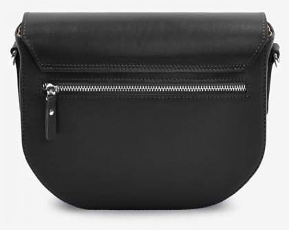 Черная женская сумка из натуральной кожи с одной лямкой BlankNote Ruby L 79084