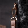 Черная женская плечевая сумка вертикального формата из натуральной кожи Vintage 2422348 - 9