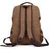 Зручний текстильний рюкзак з кишенею для ноутбука VINTAGE STYLE (14586) - 3