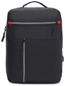 Недоророгой мужской рюкзак большого размера из черного текстиля Monsen 71585