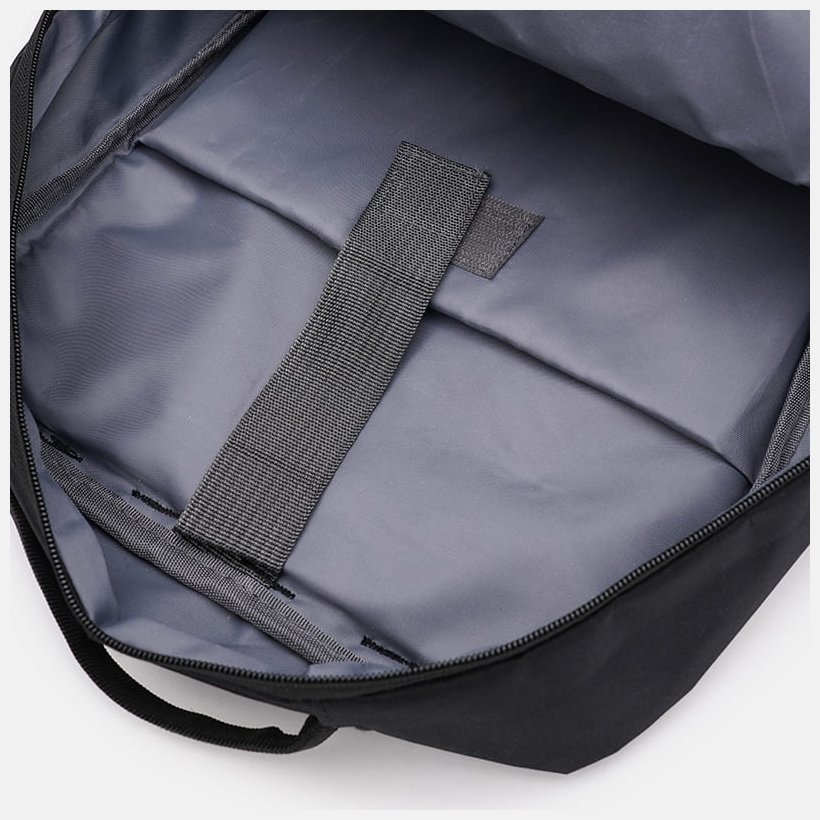 Недоророгой мужской рюкзак большого размера из черного текстиля Monsen 71585