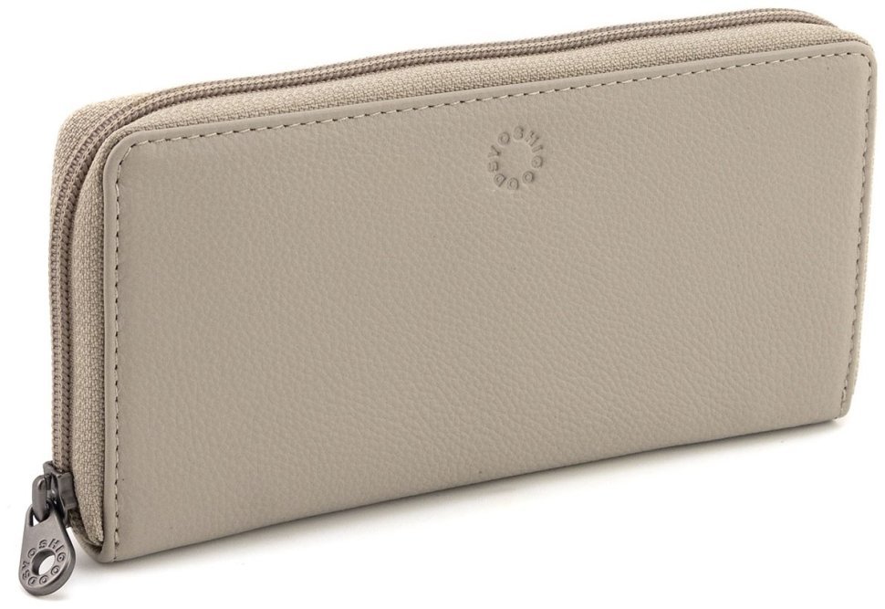 Жіночий гаманець з натуральної шкіри сіро-бежевого кольору Yoshi Baxter Warm Grey (Великобританія) 91785 фото №1 Жіночий гаманець з натуральної шкіри сіро-бежевого кольору Yoshi Baxter Warm Grey (Великобританія) 91785 modnotak фото №1