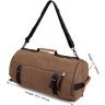 Текстильная дорожная сумка - рюкзак трансформер VINTAGE STYLE (14582) - 3