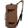 Текстильная дорожная сумка - рюкзак трансформер VINTAGE STYLE (14582) - 5