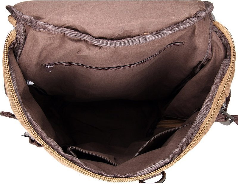 Текстильная дорожная сумка - рюкзак трансформер VINTAGE STYLE (14582)