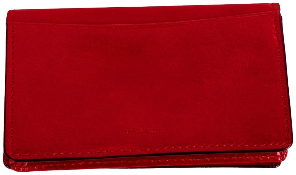 Красная визитница Diamond из натуральной кожи Vip Collection 102585 фото №2 Красная визитница Diamond из натуральной кожи Vip Collection 102585 modnotak фото №2