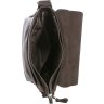 Солидная мужская сумка через плечо коричневого цвета из винтажной кожи SHVIGEL (00886)  - 6