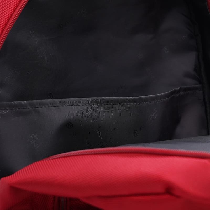 Яркий красный женский рюкзак для города или путешествий из текстиля Aoking (22129)